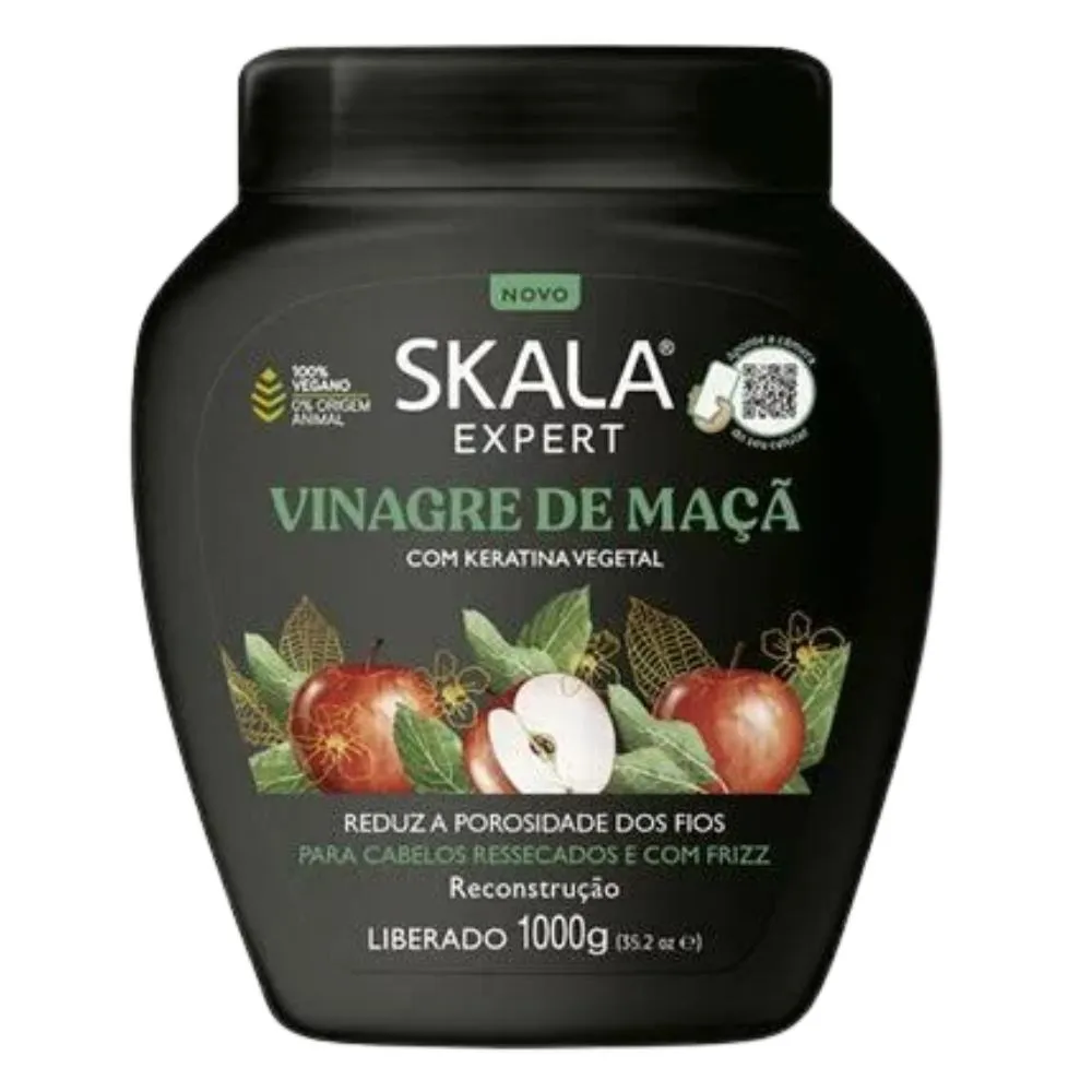 Skala Brasil Vinagre De Maca Crema de Tratamiento 1K Skala Brasil Vinagre De Maca Crema de Tratamiento 1K